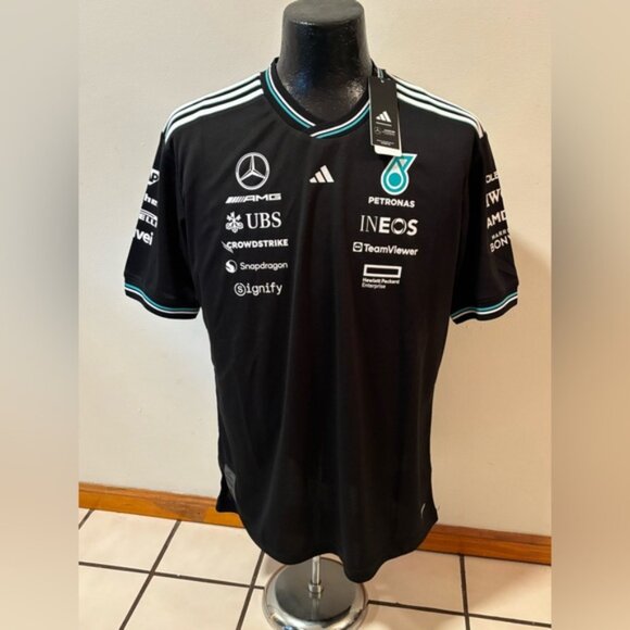 Formula 1 Jersey Mercedes Benz AMG , Unisex - Picture 13 of 16